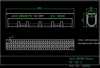 Monoblock 100C folyóka 1,0m <br> (nézetek) - CAD fájl