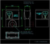 Multiline V200 akna elem, 0,5 m <br> (nézetek) - CAD fájl