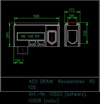 Monoblock 100D ellenőrző elem 0,5m <br> (nézetek) - CAD fájl