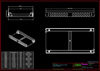 ProfiLine folyóka 250 mm beépítési szélességgel <br> (nézetek) - CAD fájl