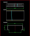 ProfiLine-Stichkanal <br> (nézetek) - CAD fájl