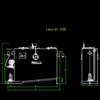 LIPURAT-OSE szabadon álló rozsdamentes acél zsírleválasztó <br> (nézetek) - CAD fájl