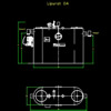LIPURAT-OA szabadon álló rozsdamentes acél zsírleválasztó <br> (nézetek) - CAD fájl