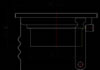 200 x 200 mm-es AG 142 padlóösszefolyó felső rész - CAD fájl