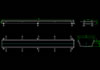 Modular 200 folyókaelem 2000 mm-es, H=80mm - CAD fájl