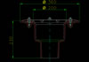 SPIN DN100 összefolyó test szorító gallérral - CAD fájl