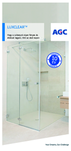 Luxclear üveg zuhanyzókhoz - általános termékismertető