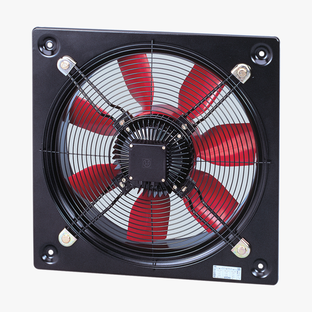 Airvent HCBB / HCBT fali axiális ventilátorok, alumínium járókerékkel