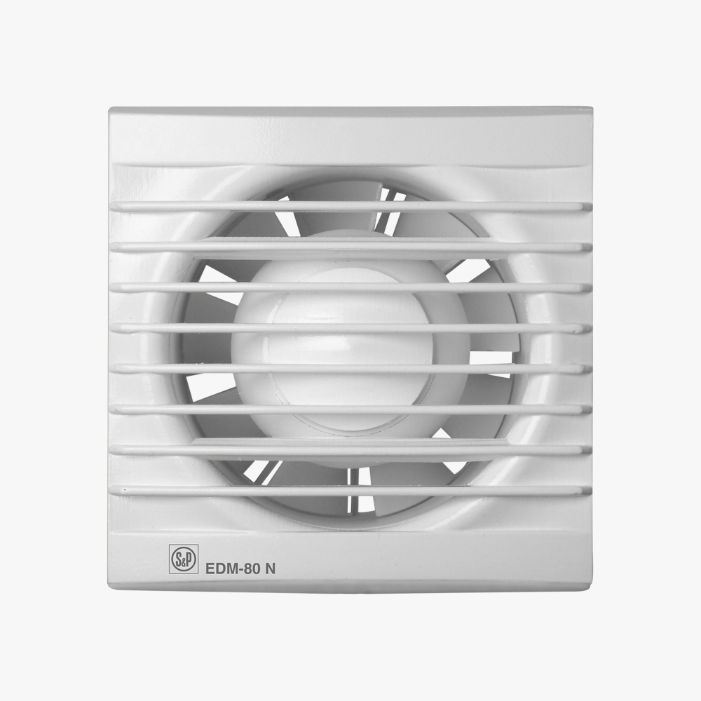 Airvent EDM axiális fürdőszobai fali elszívó ventilátor