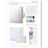 Airvent EcoAir Design Ecowatt radiális fürdőszobai fali/mennyezeti ventilátor - műszaki adatlap