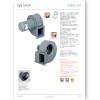 Airvent CMB / CMT centrifugális ventilátorok - műszaki adatlap