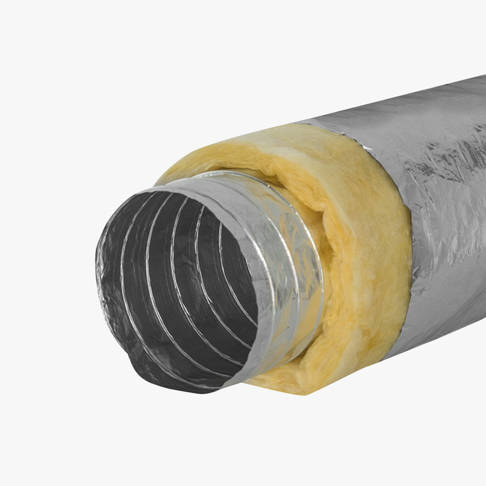 ISODEC flexibilis hőszigetelt ALU bevonatos légtechnikai csővezeték