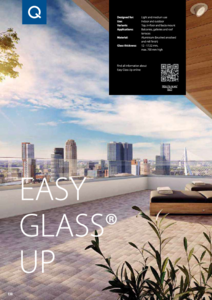Easy Glass® Up korlátrendszer - részletes termékismertető