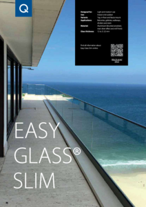 Easy Glass® Slim korlátrendszer - részletes termékismertető