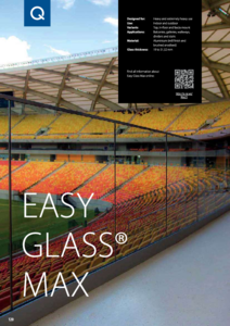 Easy Glass® Max korlátrendszer - részletes termékismertető