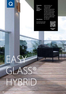 Easy Glass® Hybrid korlátrendszer - részletes termékismertető