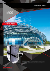 MC-Glass függönyfal rendszer - részletes termékismertető