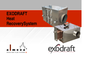 Exodraft Heat Recovery System (HRS)  - részletes termékismertető