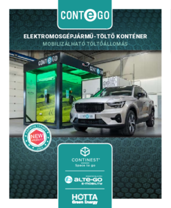CONTe-GO mobil elektromos autó töltőállomás - részletes termékismertető