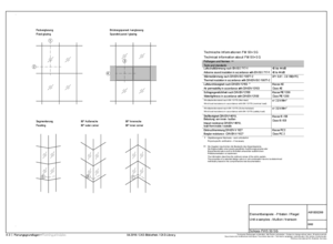 Schüco FWS 50 SG strukturális alumínium függönyfal - CAD könyvtár - tervezési segédlet