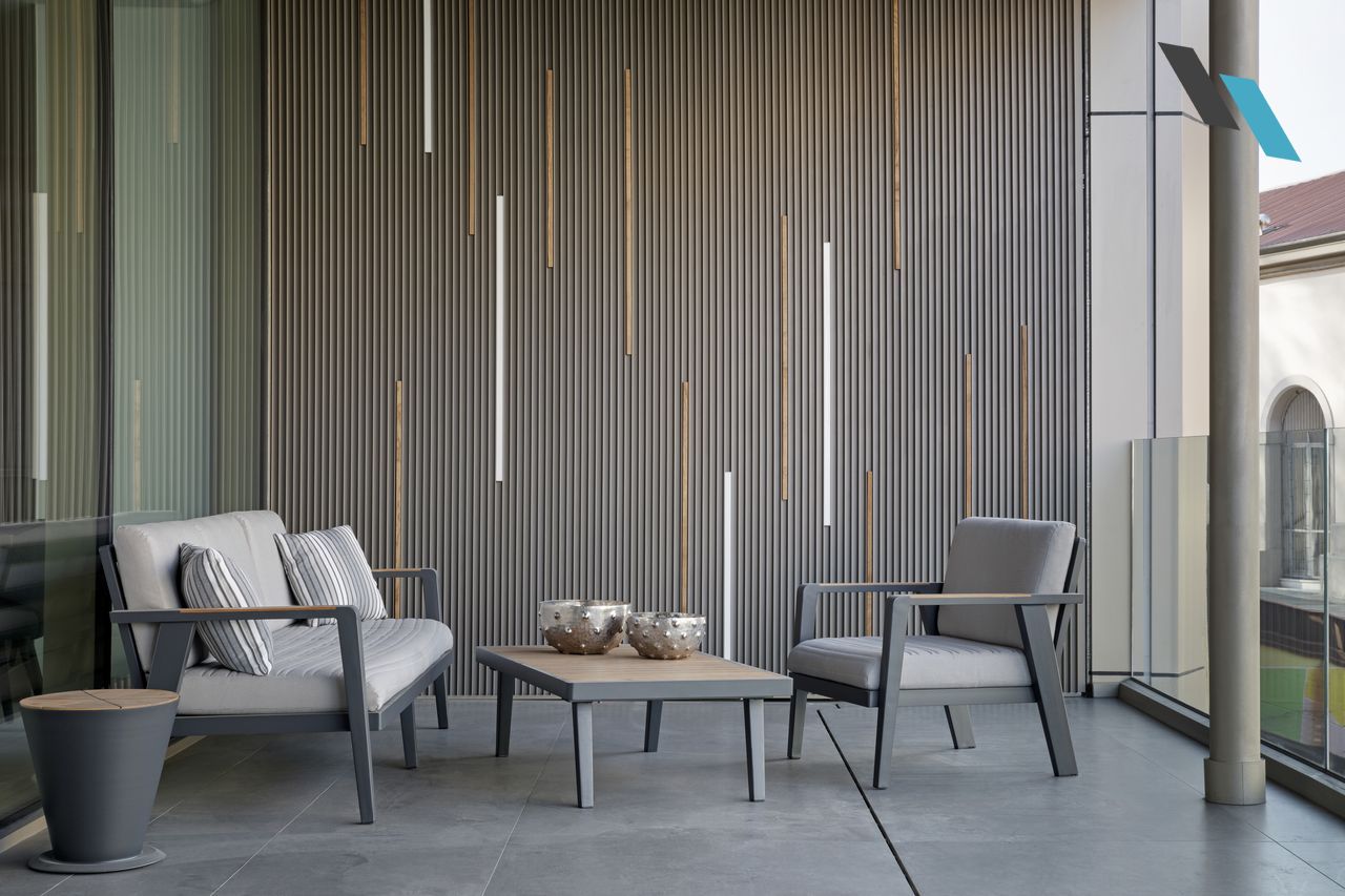 Linarte homlokzatburkolat beltéri dekorfalként