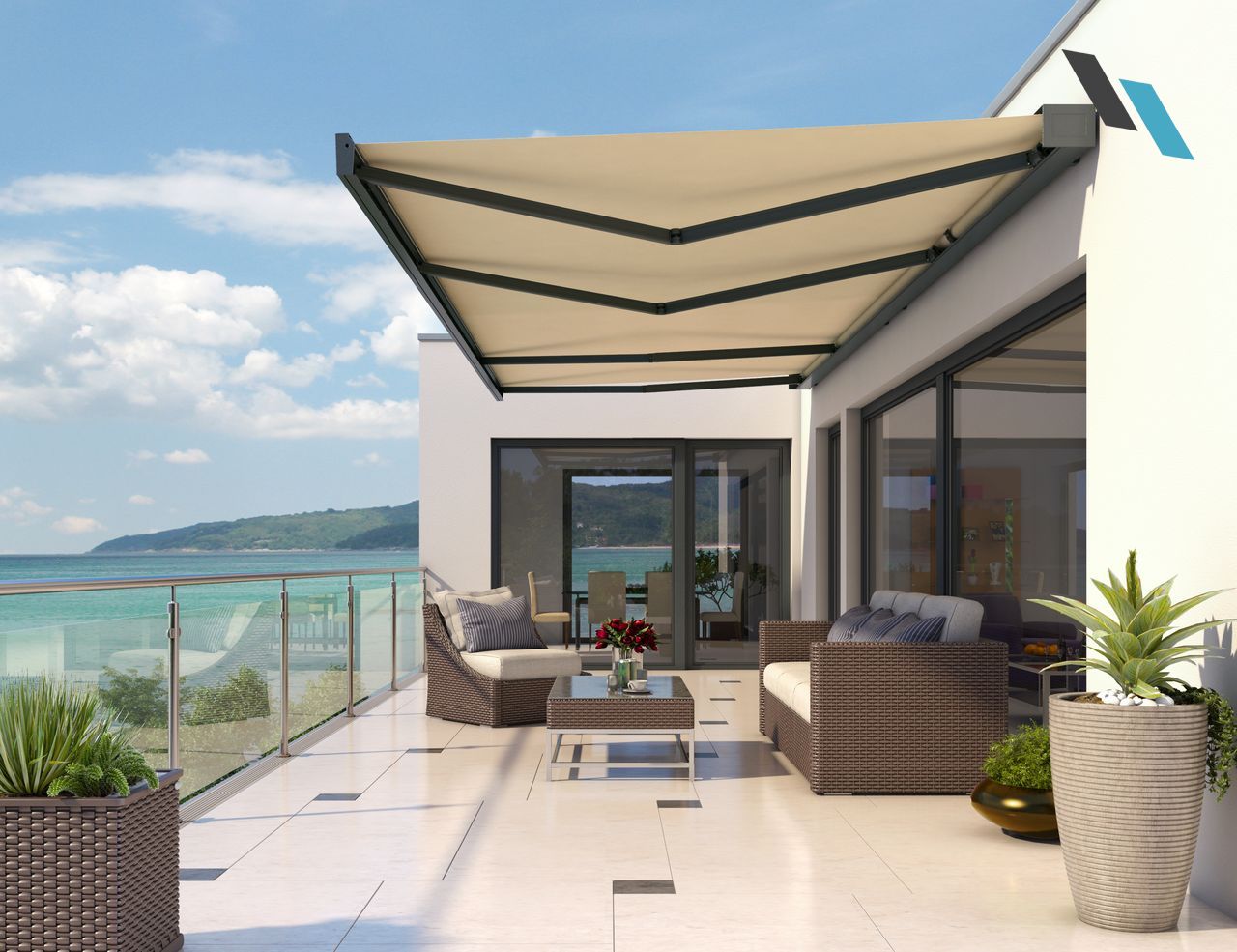 Varisol K450 tokozott napellenző