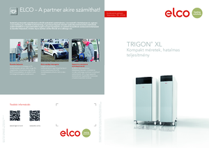 ELCO TRIGON® XL álló kondenzációs gázkazánok	 - részletes termékismertető