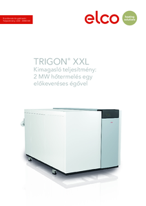 ELCO TRIGON® XXL álló kondenzációs gázkazánok - részletes termékismertető