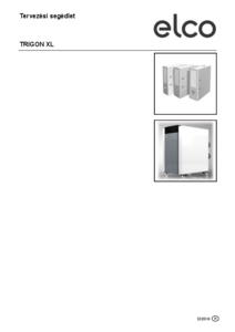 ELCO TRIGON® XL álló kondenzációs gázkazánok	 - tervezési segédlet