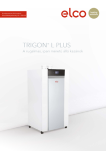 ELCO TRIGON® L PLUS álló kondenzációs gázkazánok - részletes termékismertető
