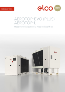 ELCO AEROTOP® EVO - EVO PLUS levegő-víz hőszivattyúk - részletes termékismertető