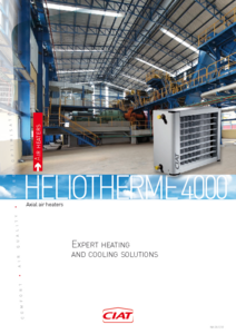 CIAT Heliotherme 4000 légfűtő berendezés - általános termékismertető