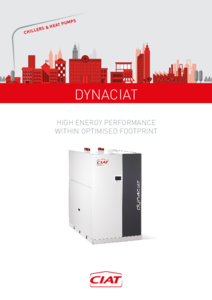 Dynaciat LG (25-190 kW) vízhűtéses folyadékhűtő/hőszivattyú - általános termékismertető