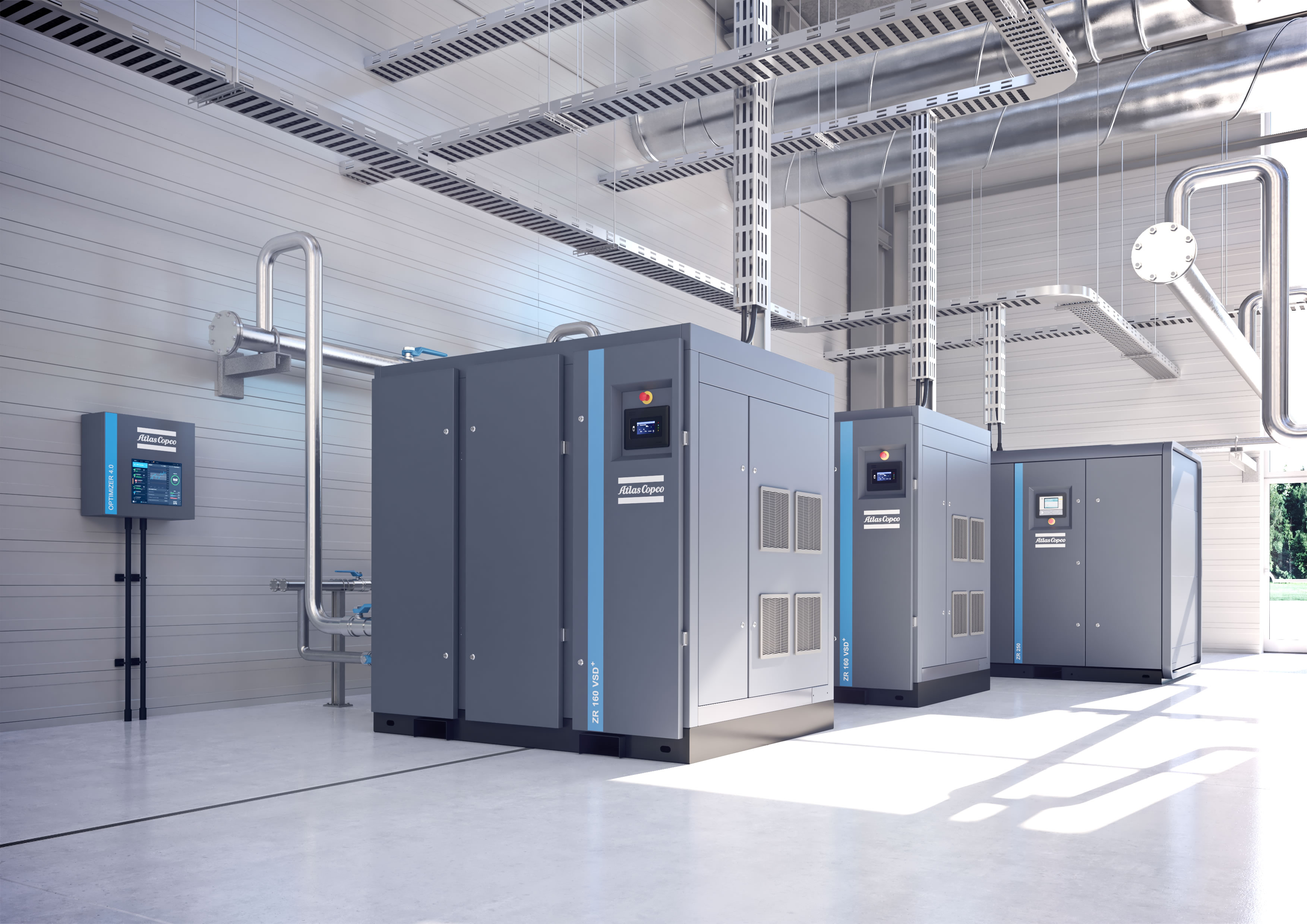 ZR 90-160 VSD+ olajmentes csavarkompresszor
