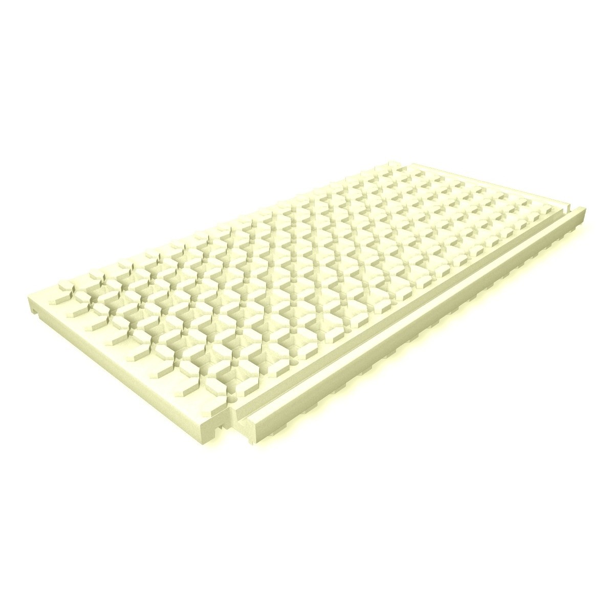 Austrotherm OÁZIS® formahabosított hőszigetelő és vízmegtartó drénlemez zöldtetőkhöz