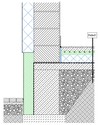 Padlófűtés kialakítása talajon fekvő padlón - CAD fájl