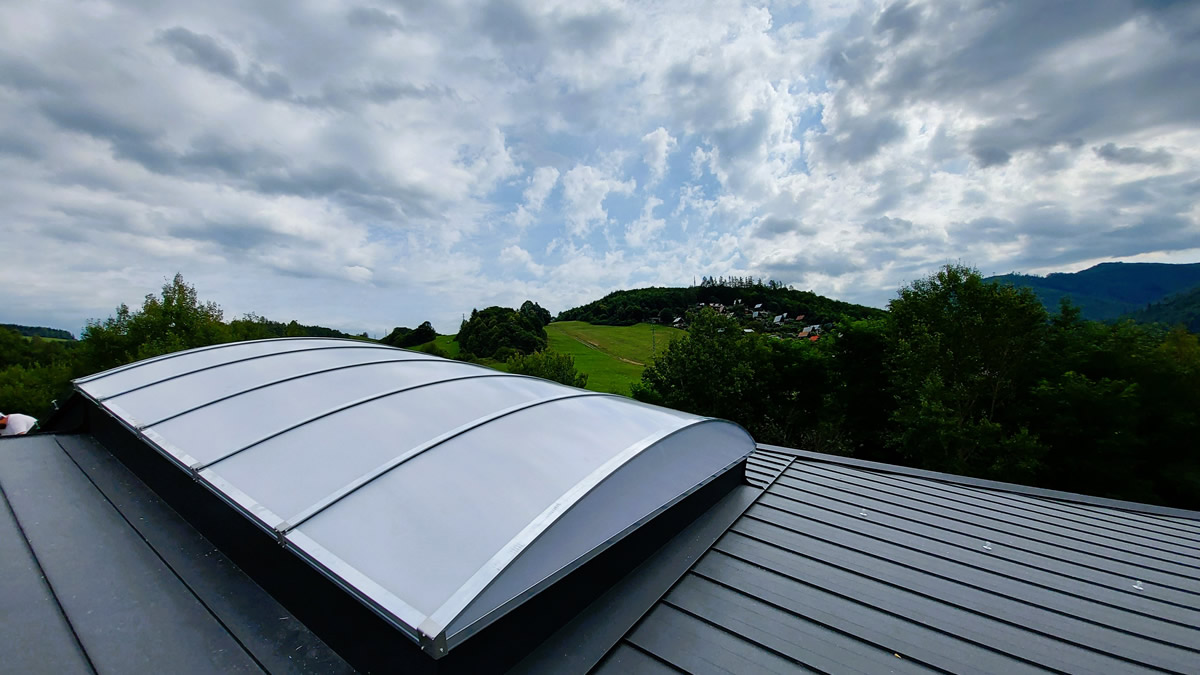 ARCHSKY Thermo+ hőhídmentes boltíves sávfelülvilágító