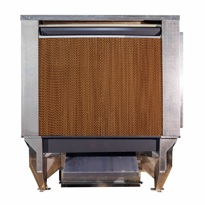 BoostAir Type A adiabatikus léghűtő berendezés – nézet