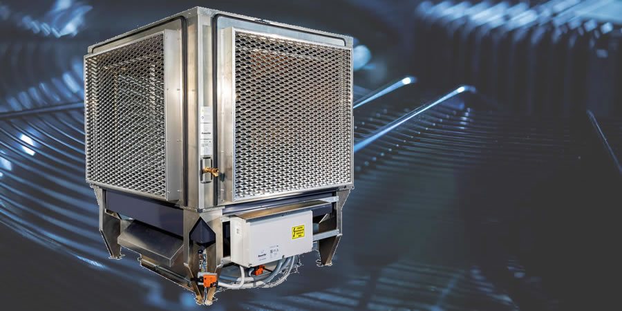 BoostAir adiabatikus léghűtő berendezés