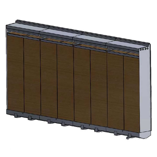 BoostAir® Type W adiabatikus hűtőfal