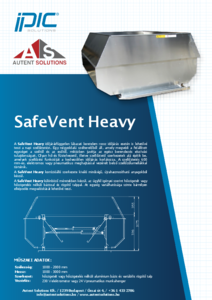 SafeVent Heavy időjárásfüggetlen lábazati keretelem - általános termékismertető