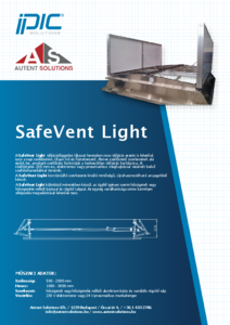 SafeVent Light időjárásfüggetlen lábazati keretelem - általános termékismertető