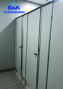 WC elválasztó falak, szaniter fülkerendszerek - részletes termékismertető