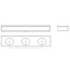 Montelli Basic mosdópult - CAD fájl