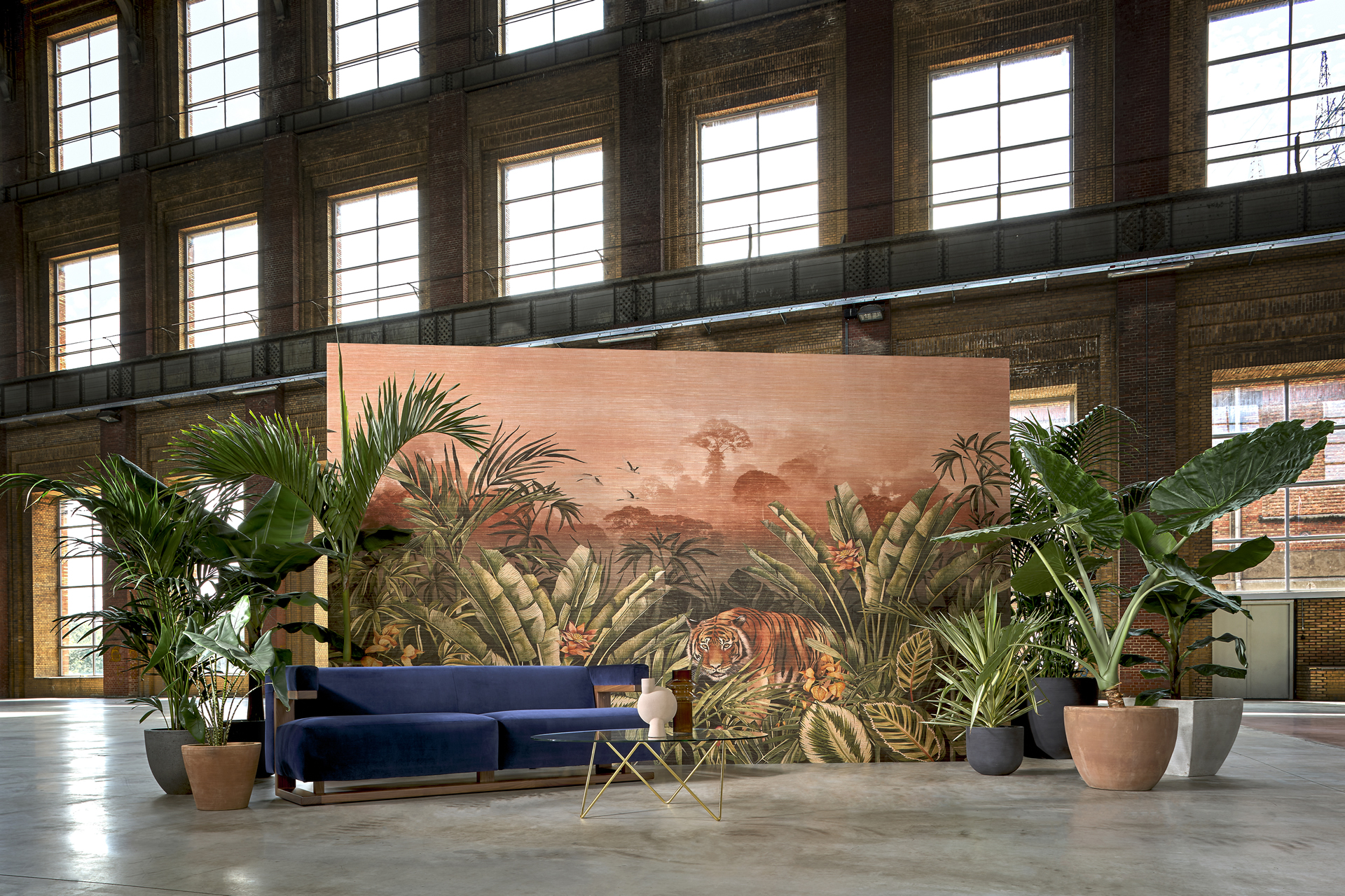 Arte Silk Road Garden prémium textil tapéták