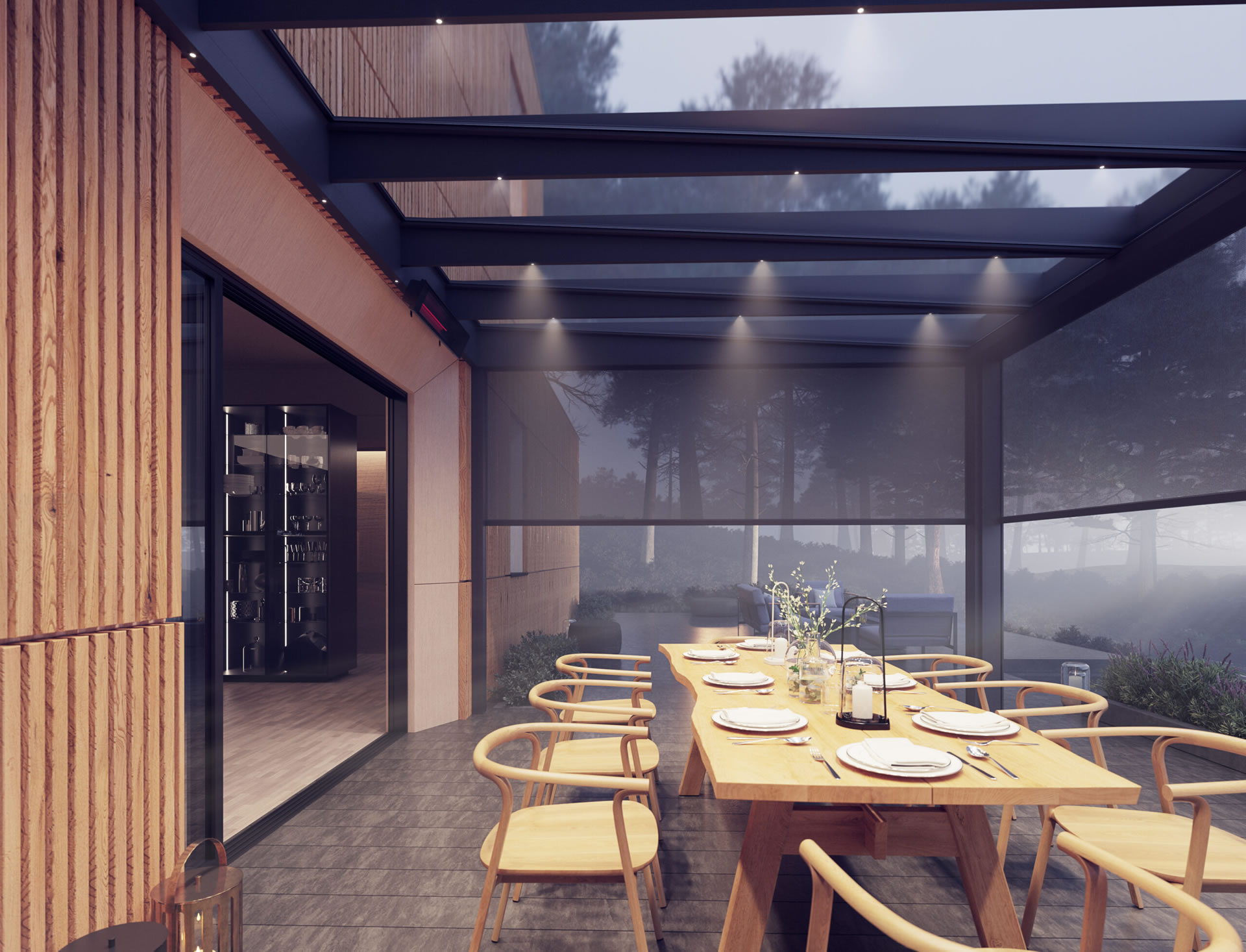 Brustor B800 pergola