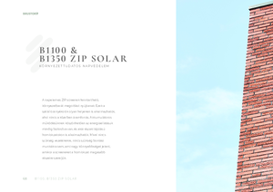 Brustor B1100/B1350 ZIP Solar napelemes árnyékolók - általános termékismertető