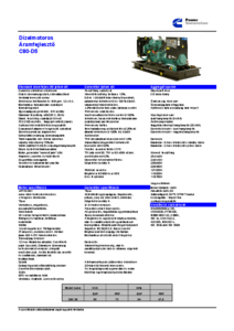 C80 D5 dízelmotoros áramfejlesztő <br> (általános termékismertető) - általános termékismertető