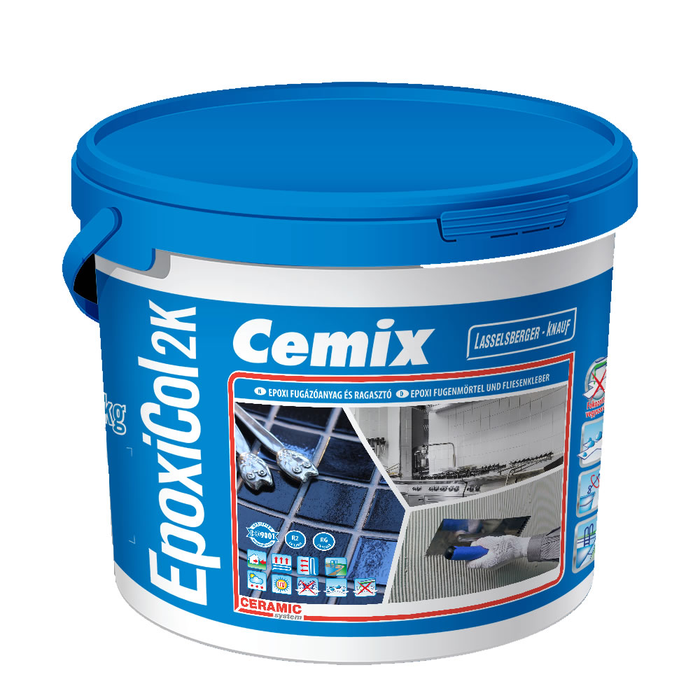Cemix EpoxiCol 2K fugázó- és ragasztóanyag