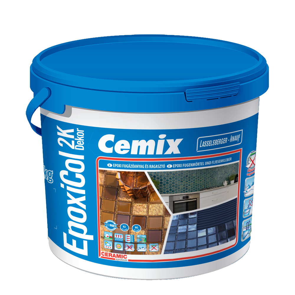 Cemix EpoxiCol 2K Dekor fugázó- és ragasztóanyag